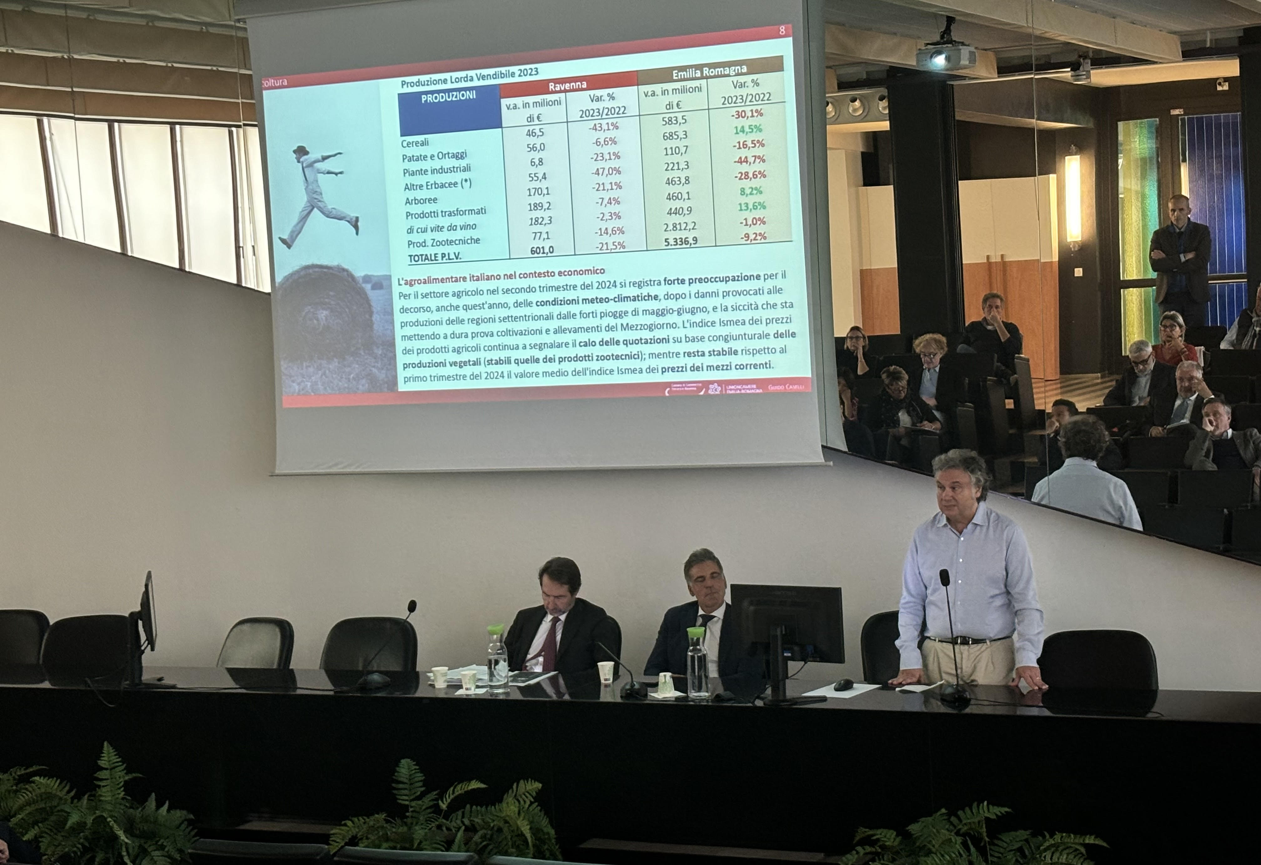 Un momento della presentazione
