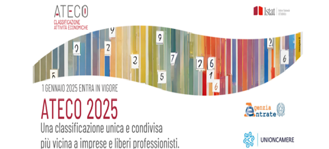Nuova classificazione ATECO 2025