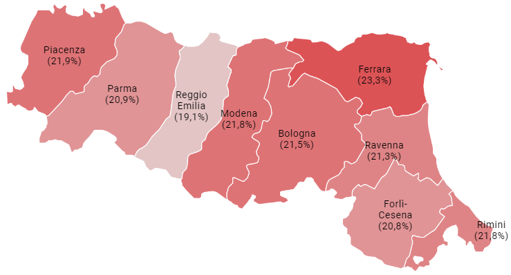 Imprese femminili in Emilia Romagna